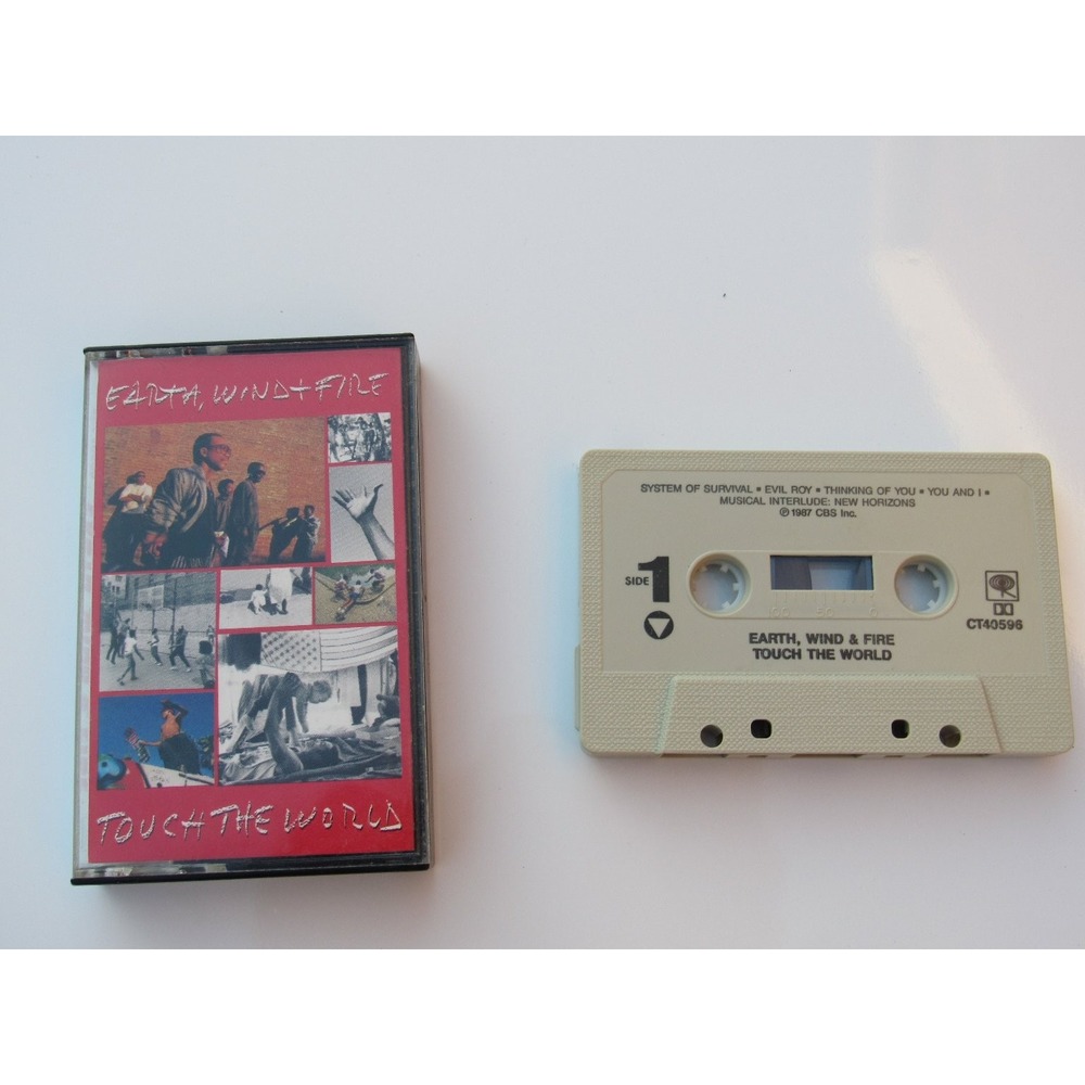 Earth, Wind & Fire - Touch The World Cassette 1987 Columbia Funk Soul R&B